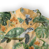 Tropical Turtle Hawaiian Shirts for Men Women, Sea Turtle Aloha Summer Beach Shirt - The Palmix